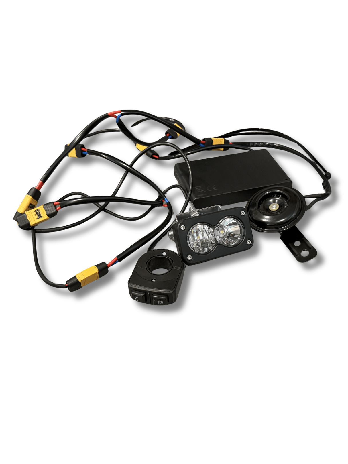 Universal E-Bike Plug and Play Light & Horn Kit - MXwraps