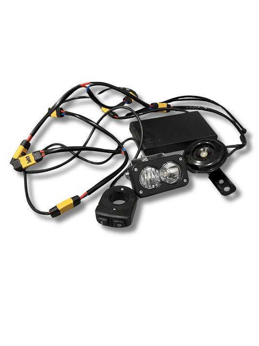 Universal E-Bike Plug and Play Light & Horn Kit - MXwraps