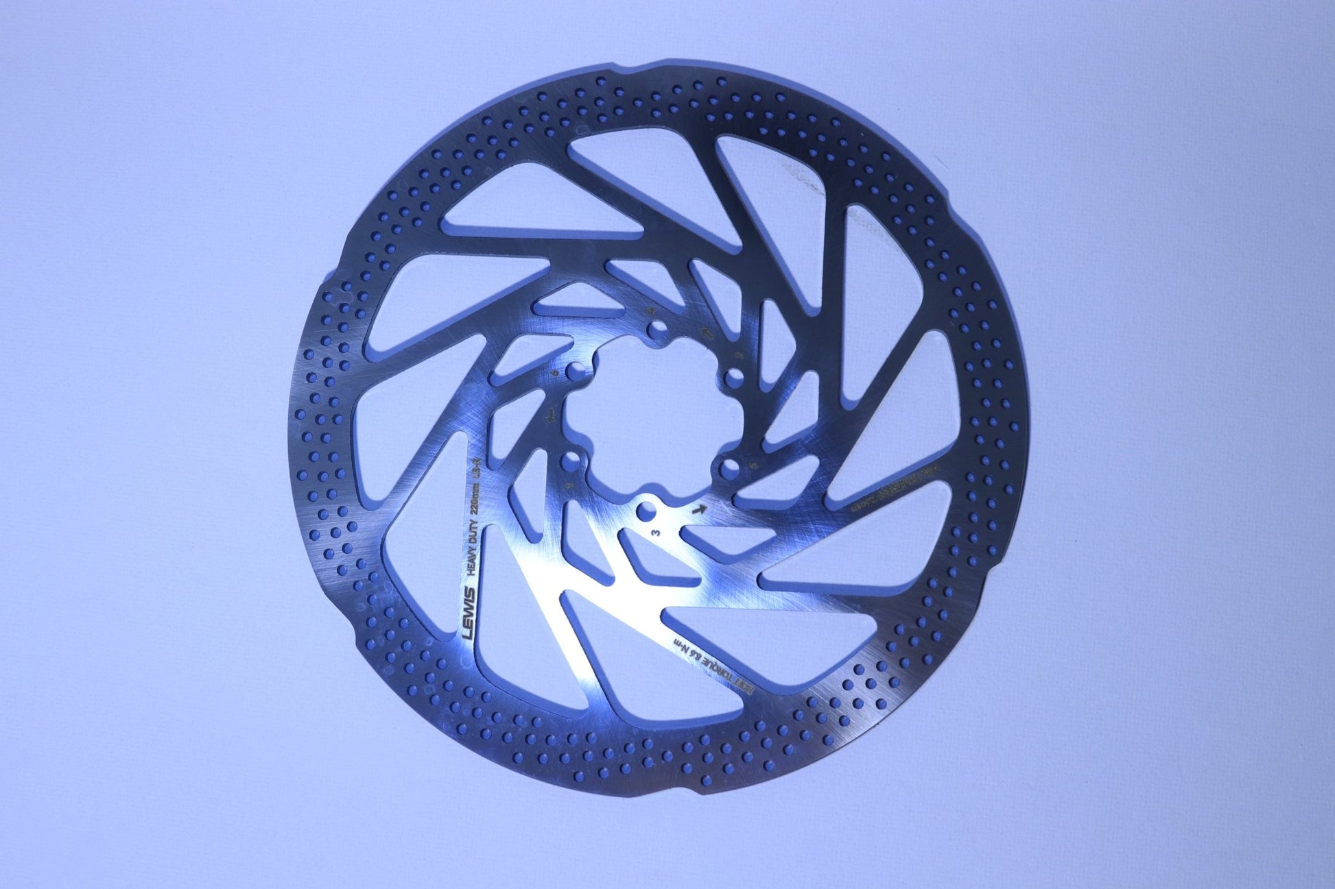 Lewis 220x3mm Rear surron brake rotor - MXwraps