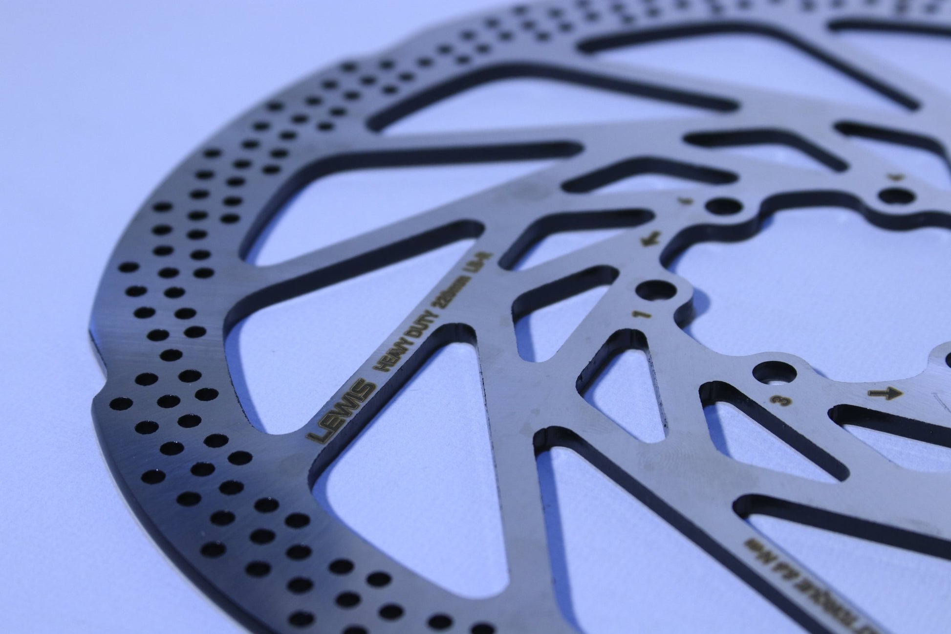 Lewis 220x3mm Rear surron brake rotor - MXwraps