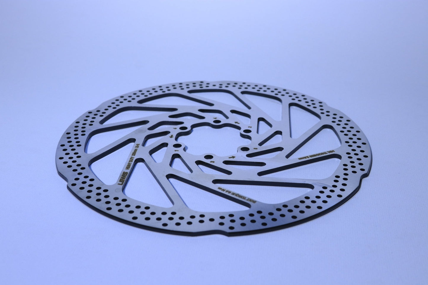 Lewis 220x3mm Rear surron brake rotor - MXwraps