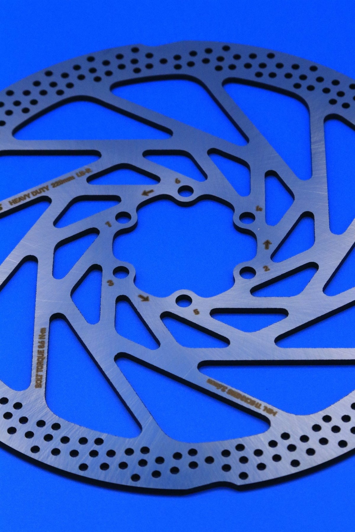 Lewis 220x3mm Rear surron brake rotor - MXwraps