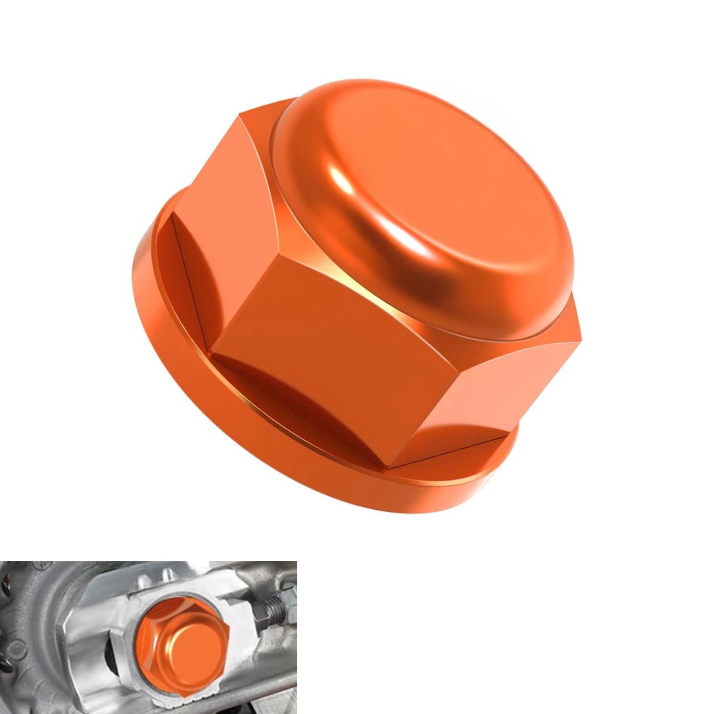 Rear Axle Nut M22x1.5 for KTM, Husqvarna & Gas Gas [AI-7075]