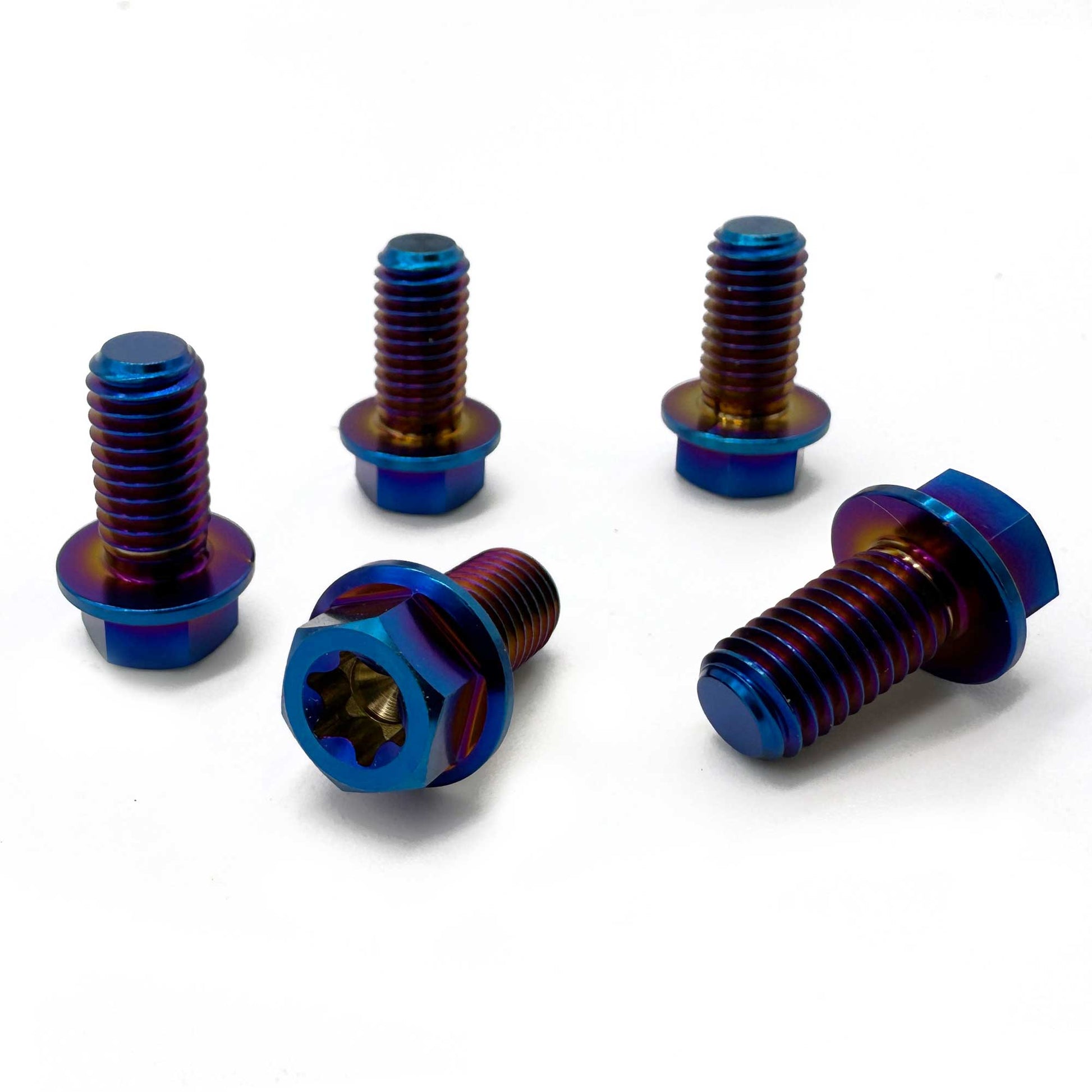Titanium Sprocket Bolts 5-Pack [M8x16mm] - MXwraps