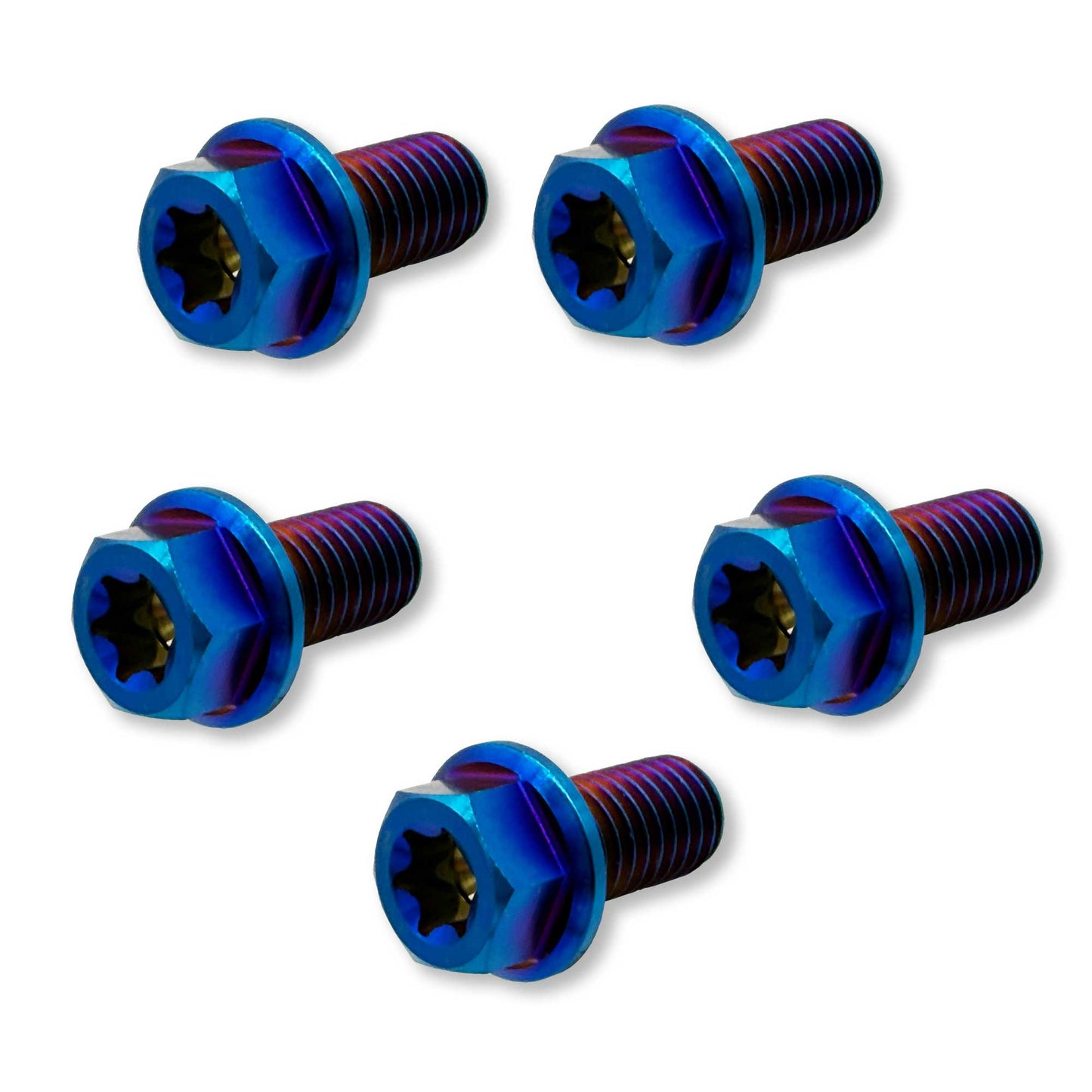 Titanium Sprocket Bolts 5-Pack [M8x16mm] - MXwraps