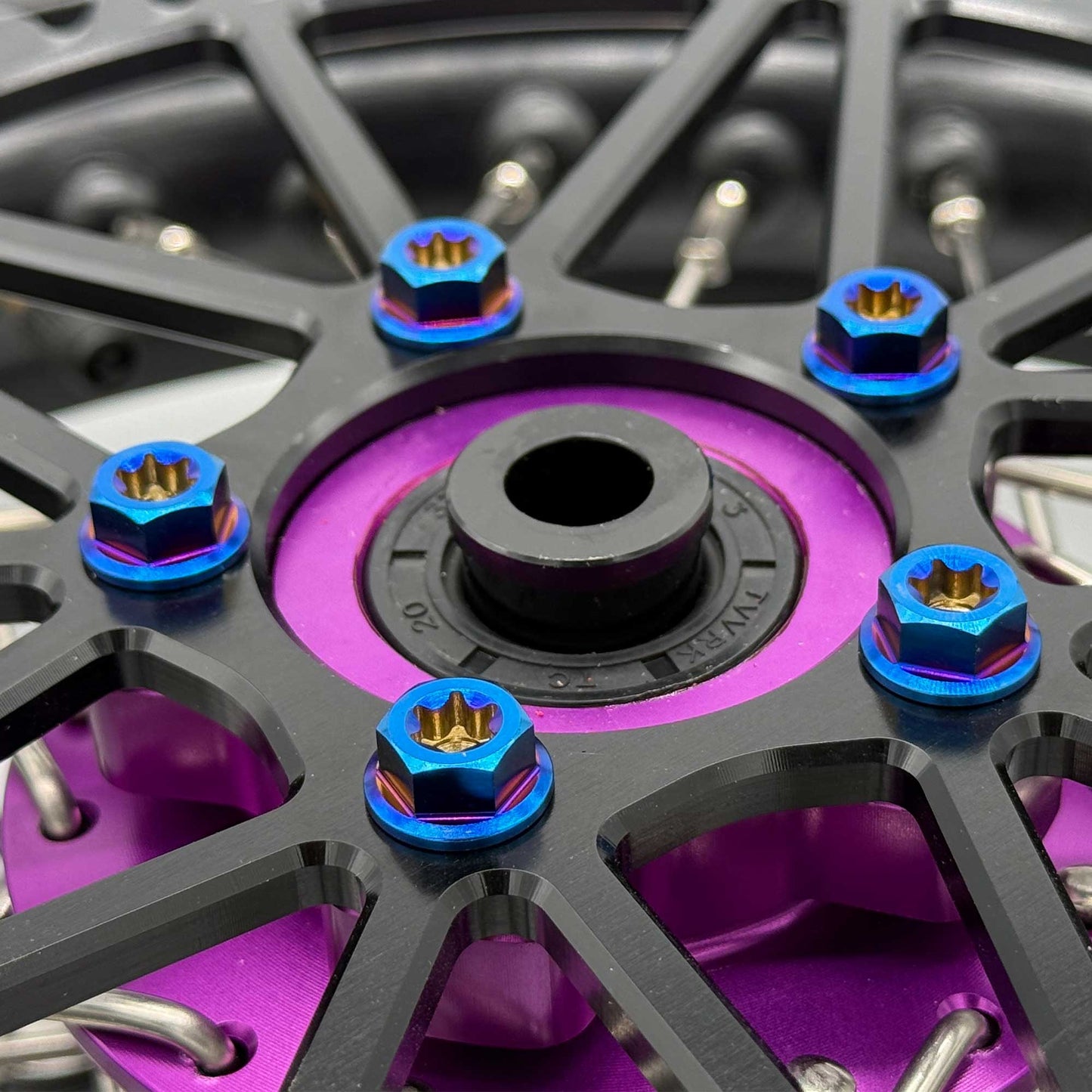 Titanium Sprocket Bolts 5-Pack [M8x16mm] - MXwraps