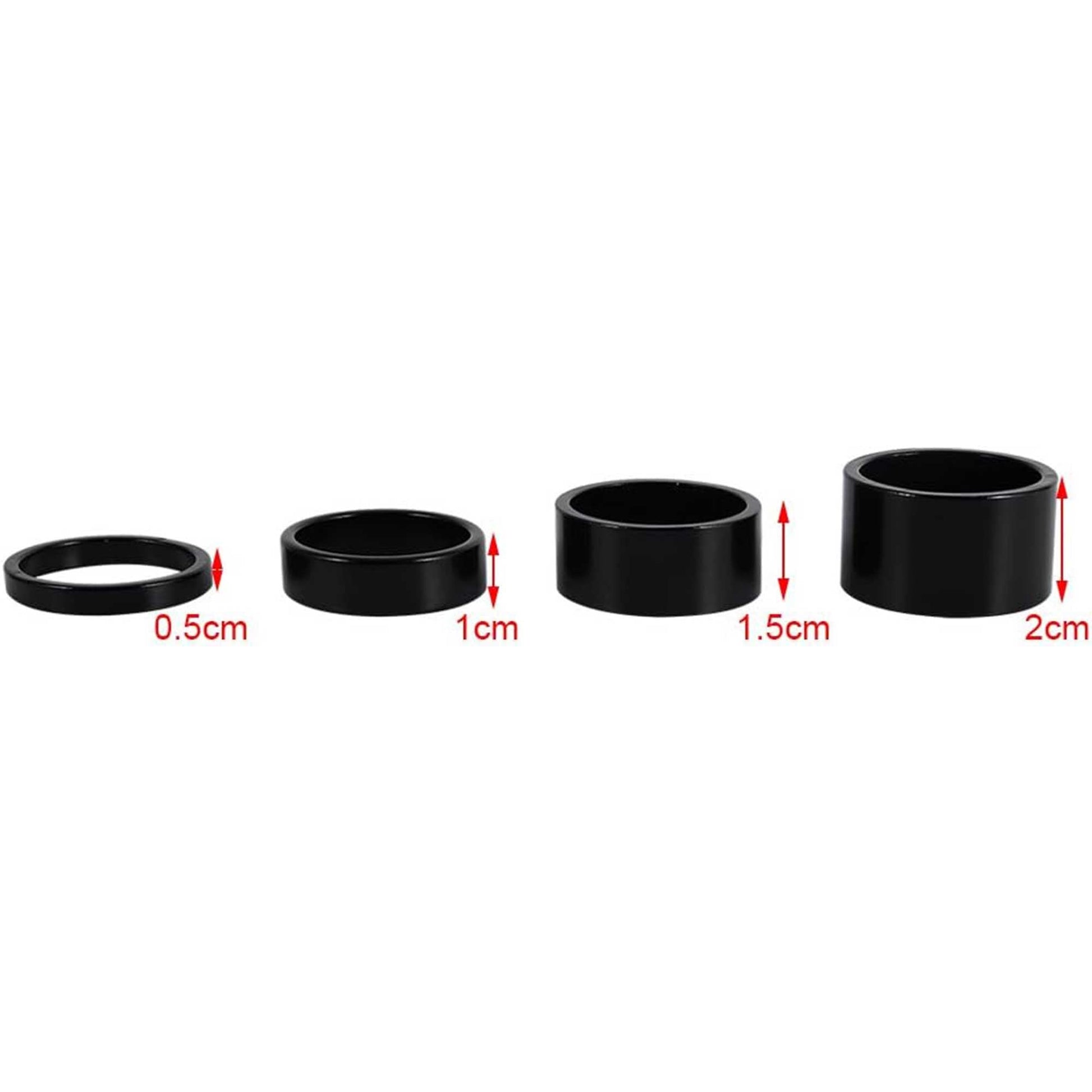Headset 4PC Spacer Kit - 5mm, 10mm, 15mm, 20mm - MXwraps