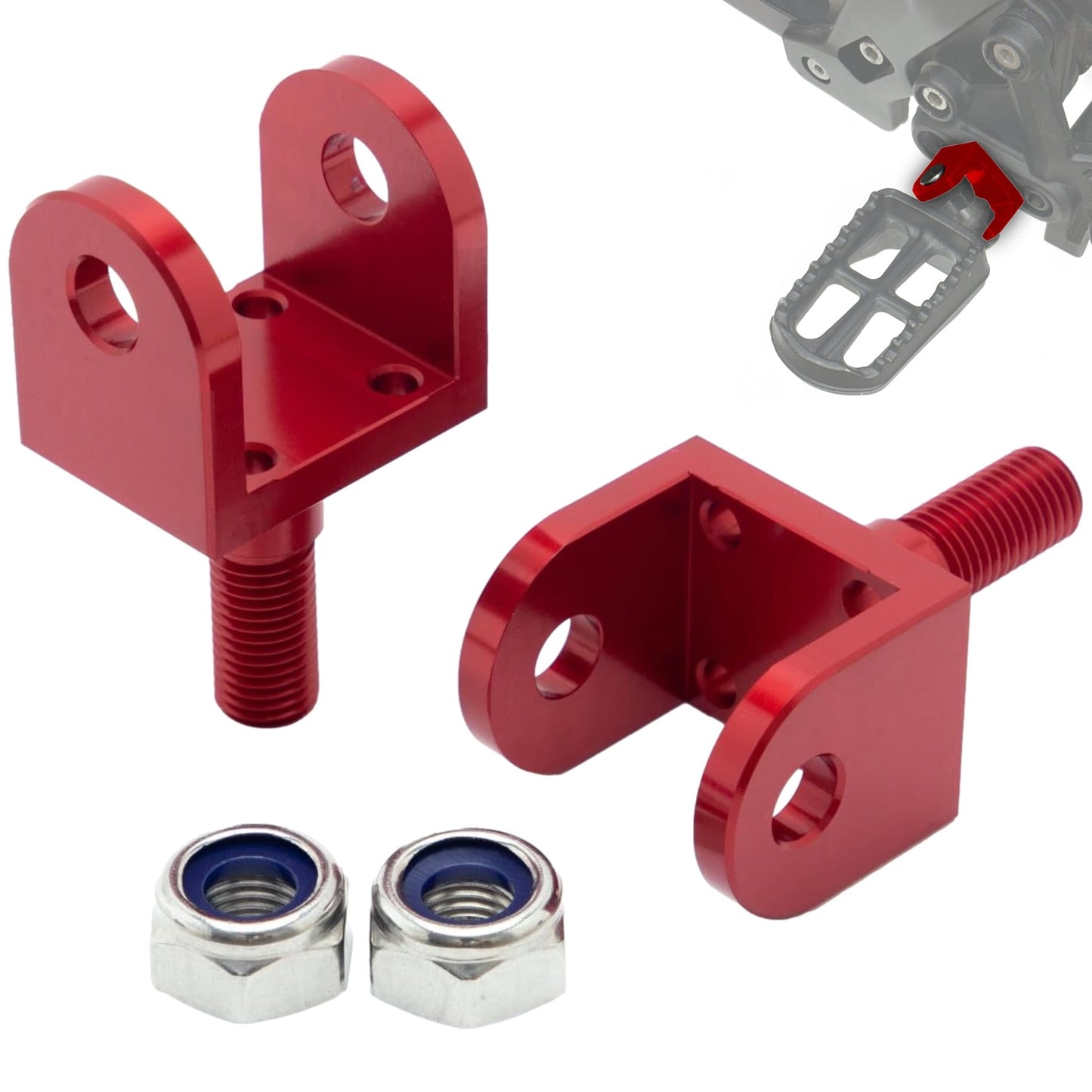 Replacement Foot Peg Mounts - MXwraps