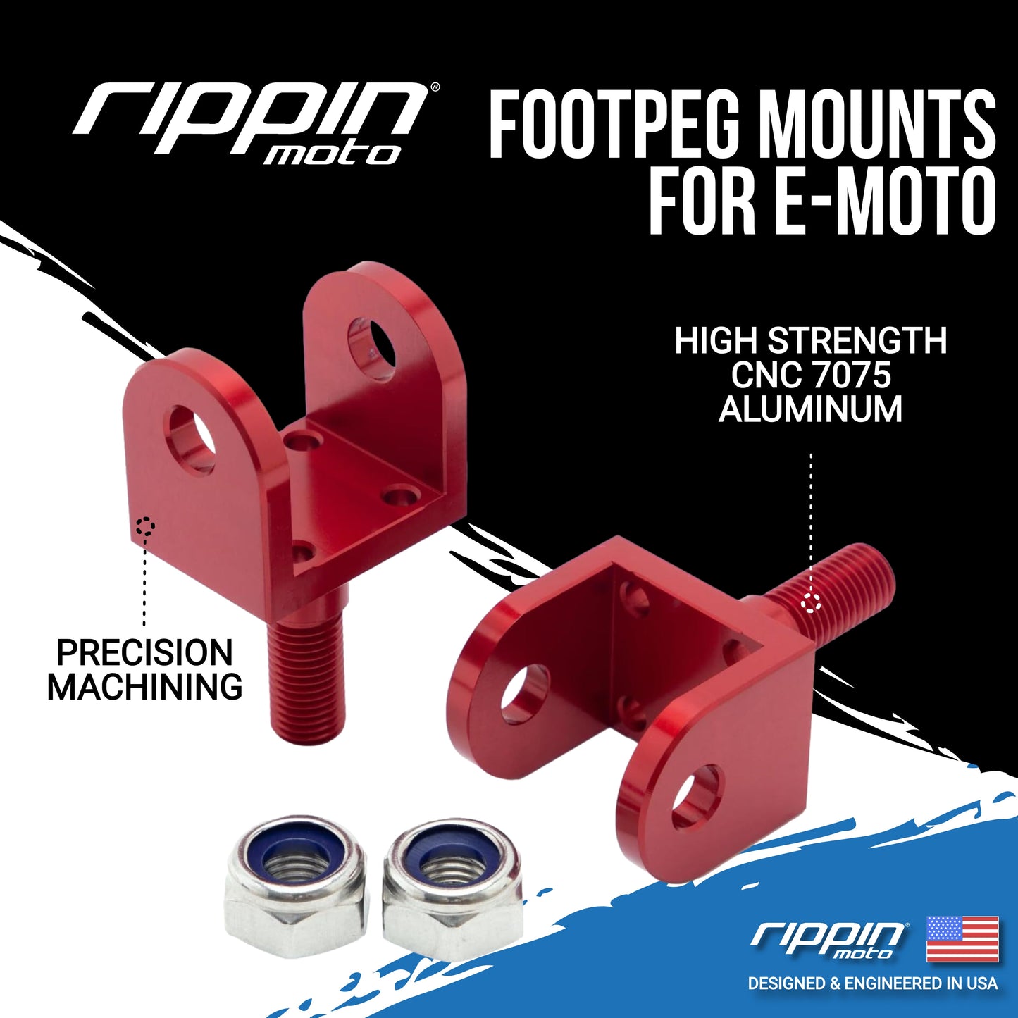 Replacement Foot Peg Mounts