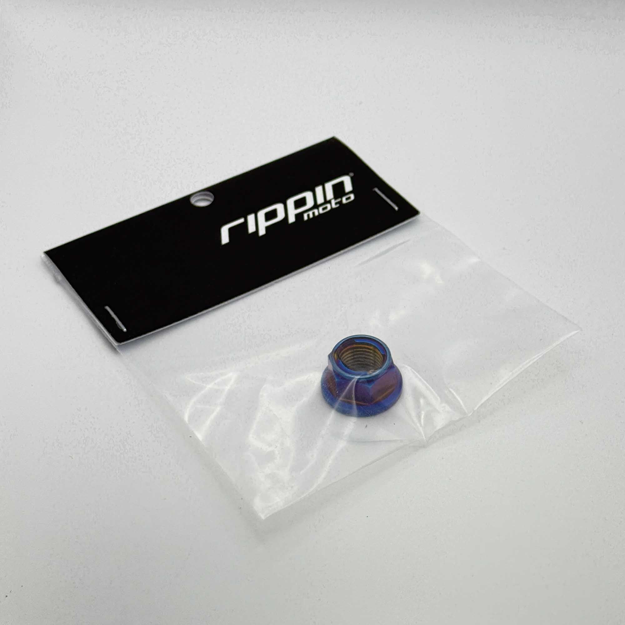 ⚠riri Titanium Rear Axle Nut (Locking) for Sur-Ron, E-Ride PRO & Talaria