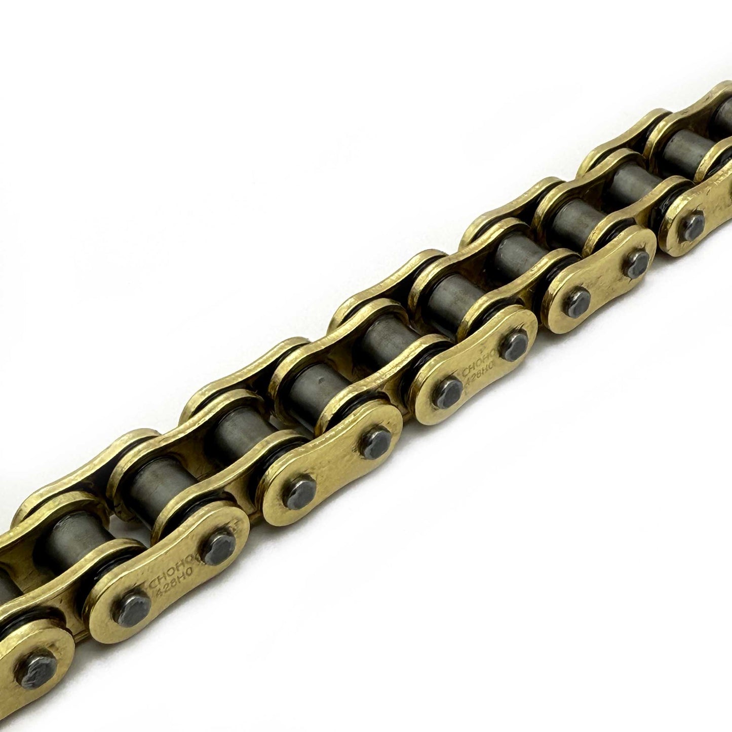 RPN428MX Premium Gold MX O-Ring Chain for E-Ride PRO 3.0/SR, Talaria MX5 & Altis Sigma - MXwraps