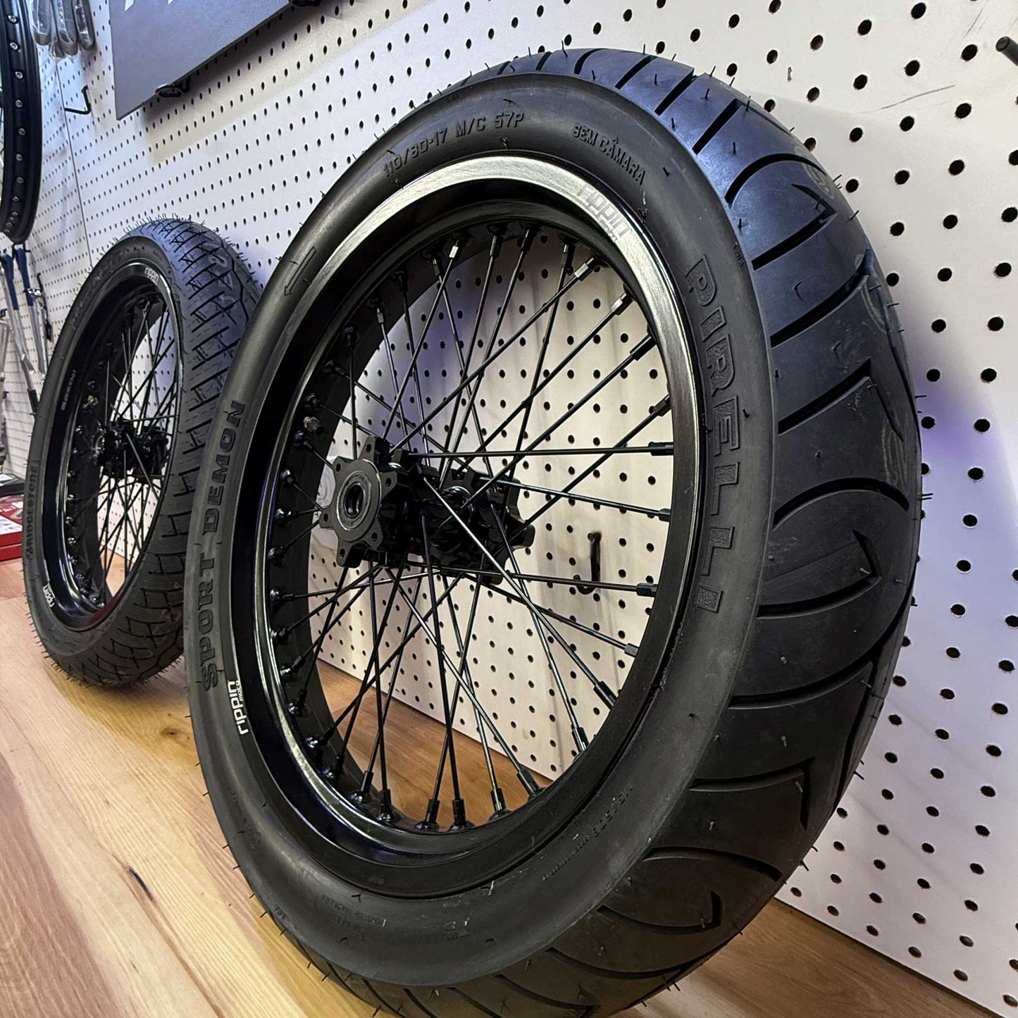 17/17" Blackline Supermoto Wheelset for Surron LBX / E-Ride PRO SS 2.0