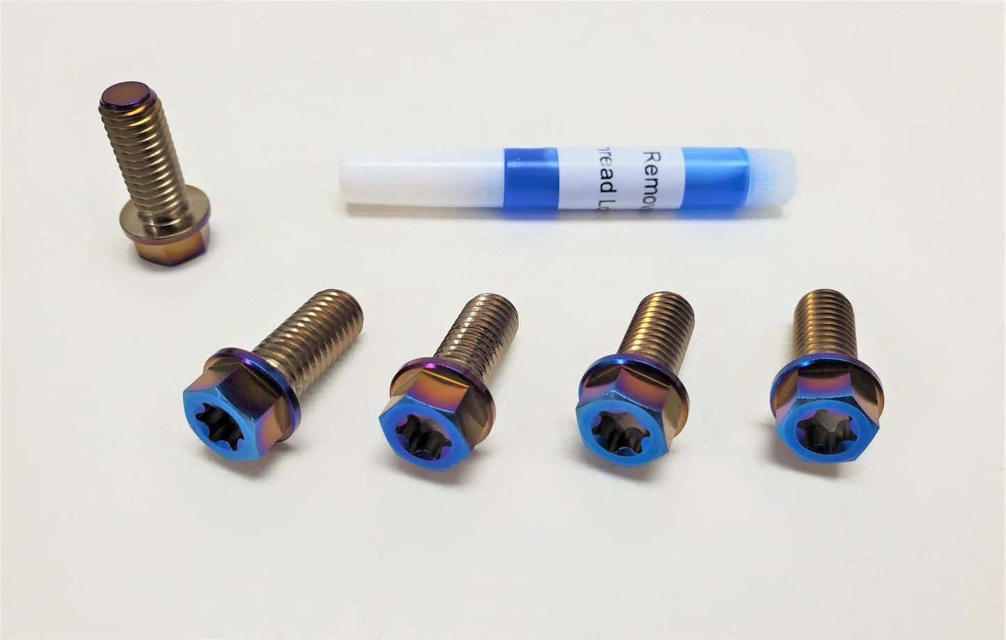 Warp 9 E - Moto Titanium Sprocket Bolts - MXwraps