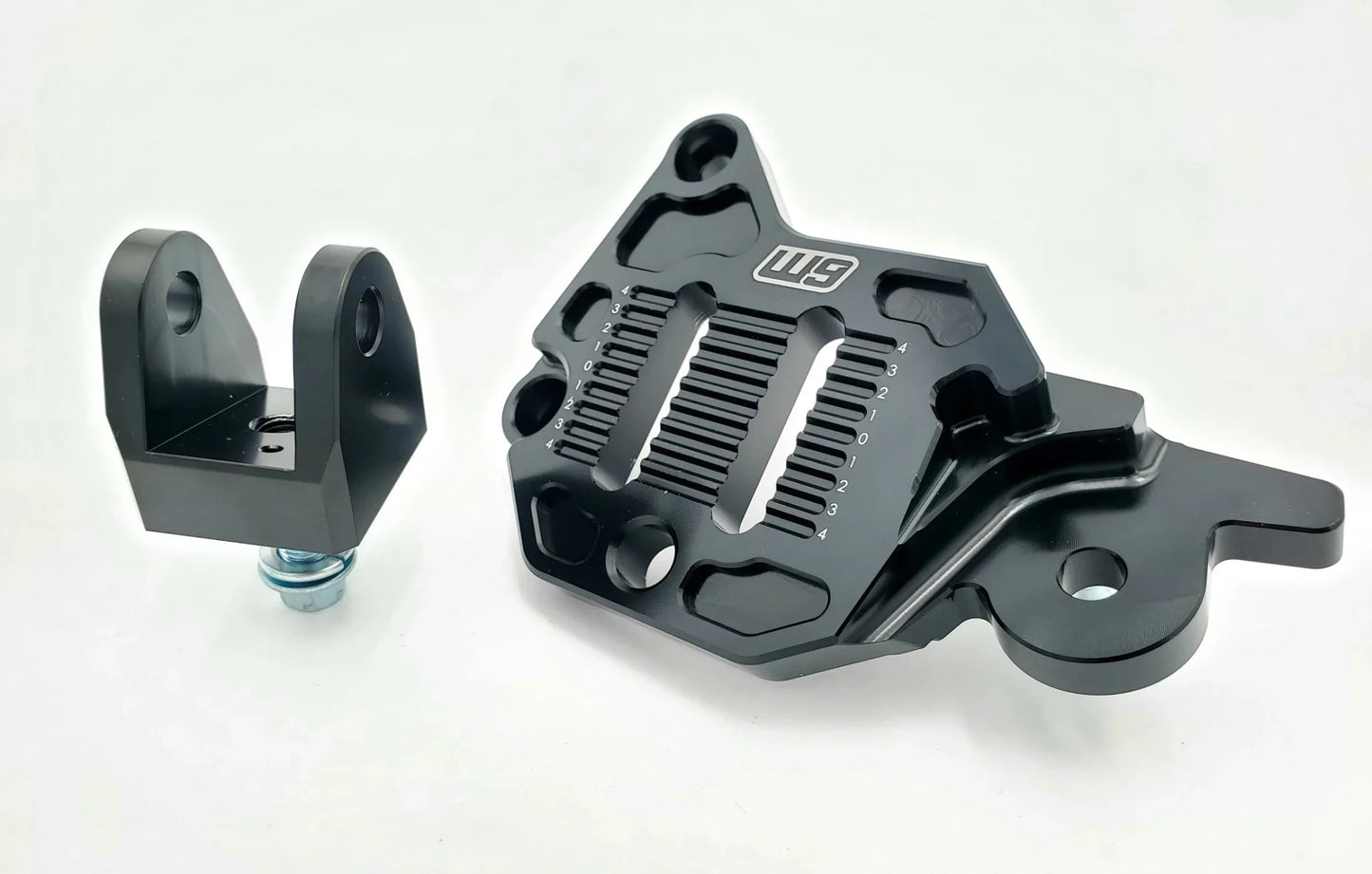 Warp 9 Surron Ultra Bee Adjustable Foot Peg Mount - MXwraps