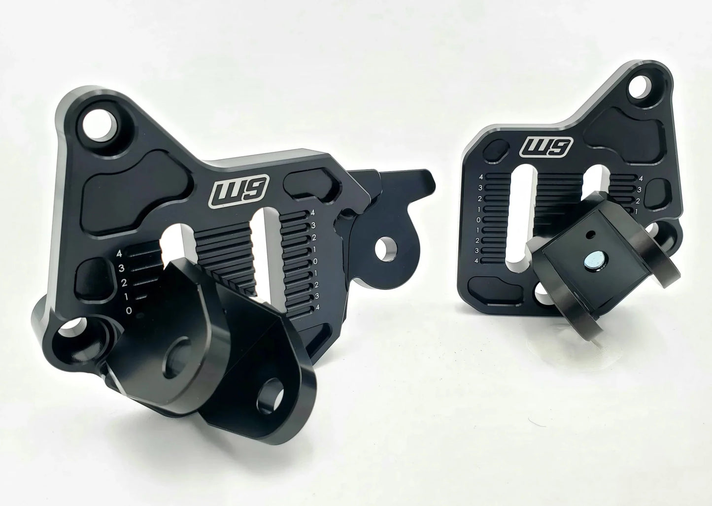 Warp 9 Surron Ultra Bee Adjustable Foot Peg Mount - MXwraps