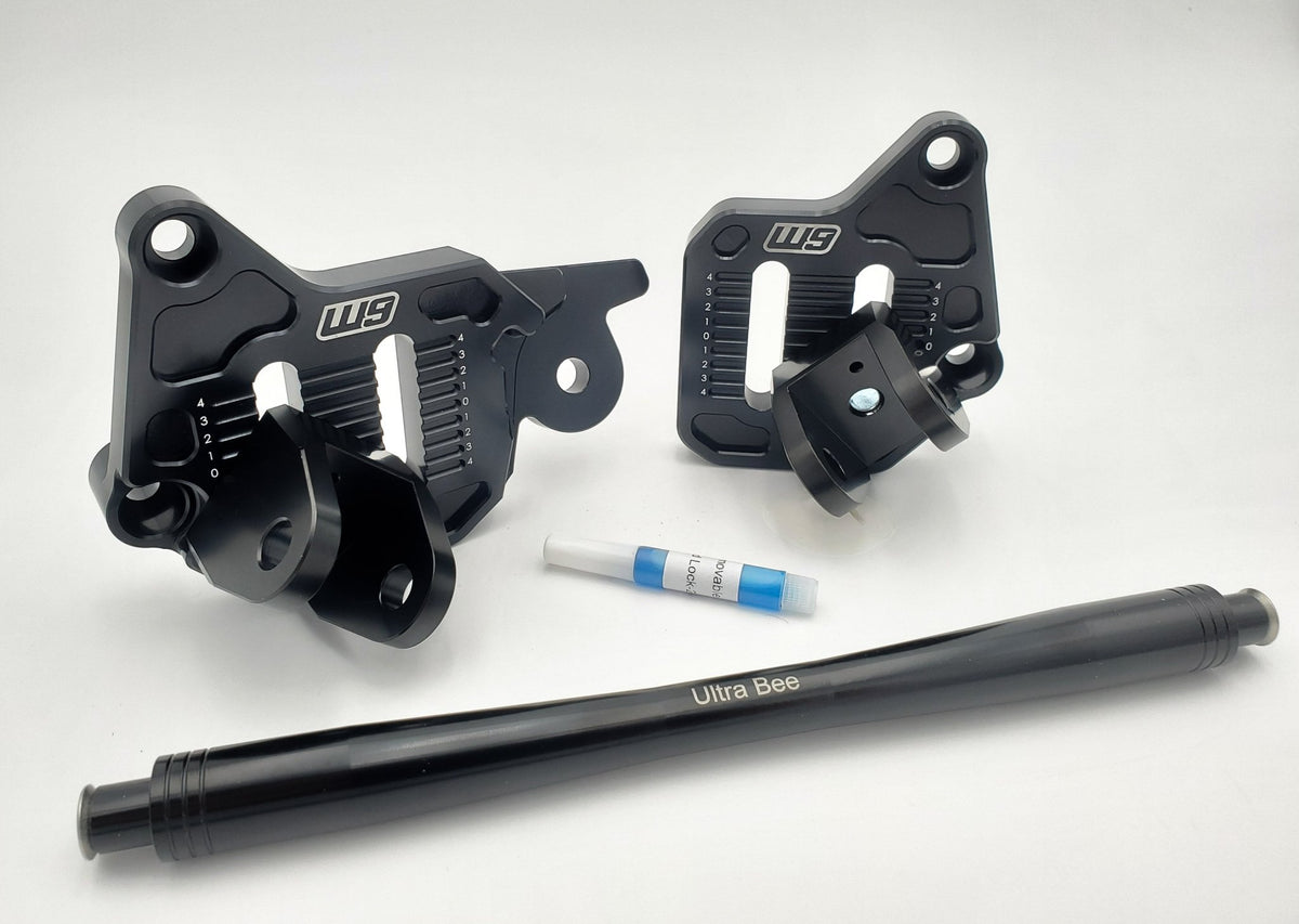 Ultra Bee Adjustable Foot Peg Mount - MXwraps