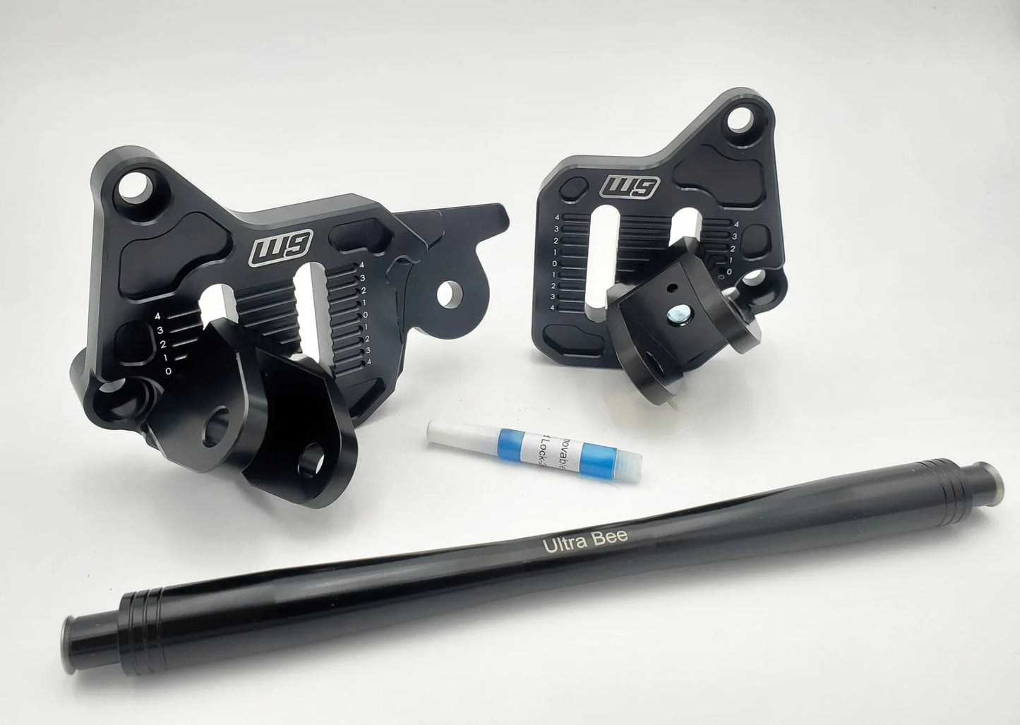 Warp 9 Surron Ultra Bee Adjustable Foot Peg Mount - MXwraps