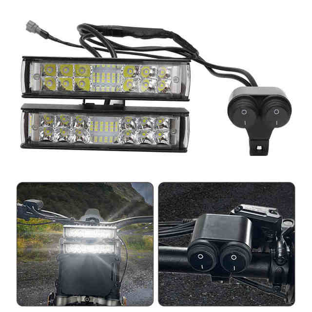 Double Decker Headlight - MX4 - Light Bee X - MXwraps