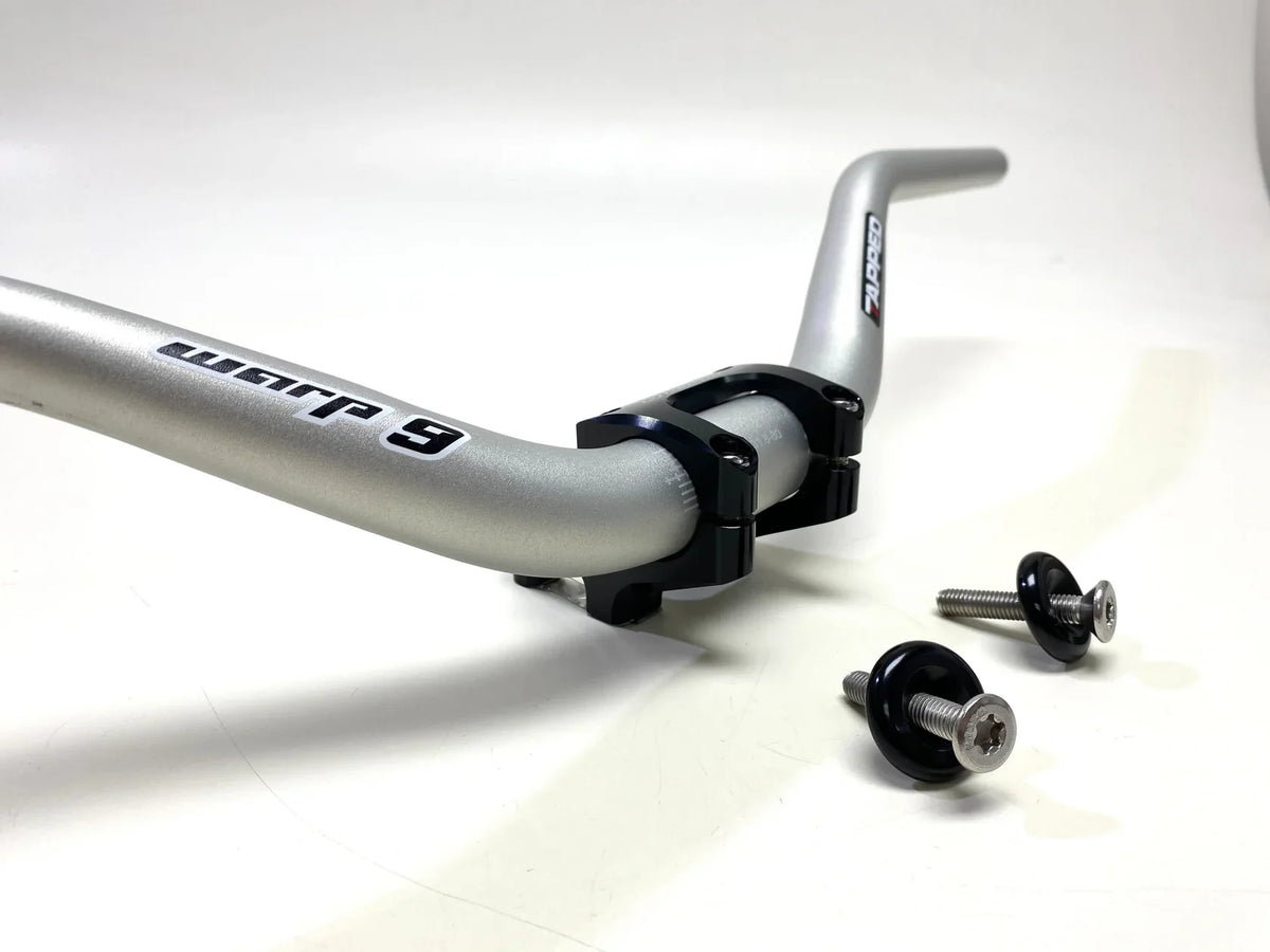 Warp 9 Tapped Handlebars // 1.5in or 3in Rise // 31.8MM Clamp