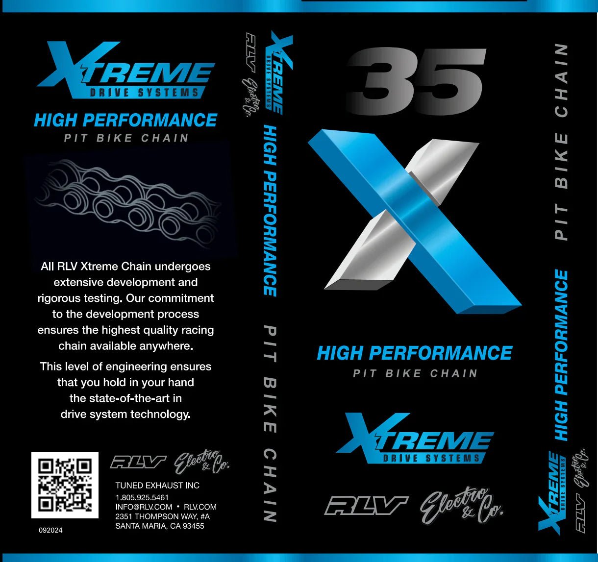 ETM RTR Extreme High Performance 35 RLV Chain - MXwraps