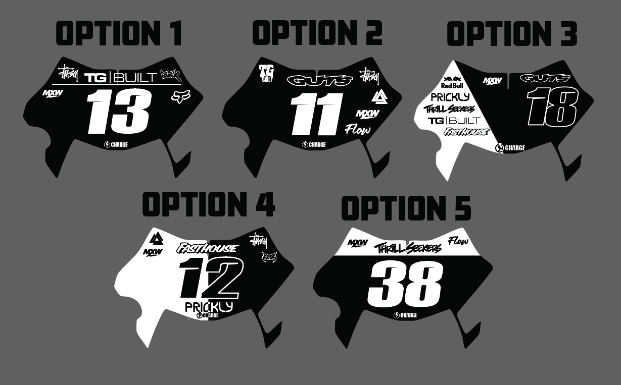 Ultra Bee Plate Decal