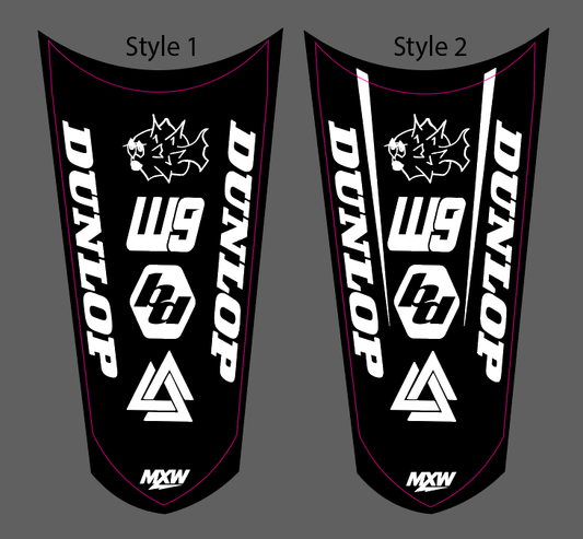 Soleil Supplies Rear Fender Decal - MXwraps