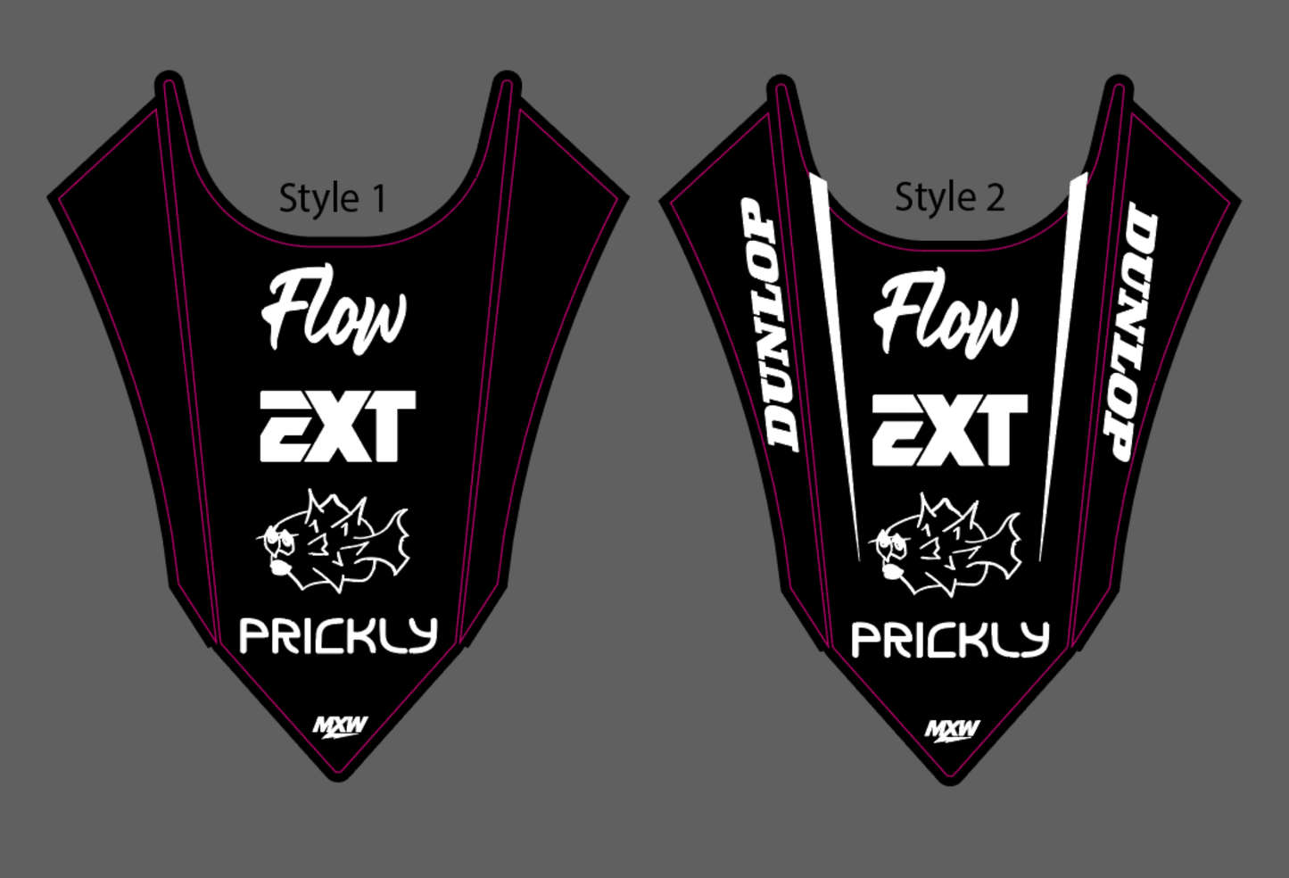 ETM RTR Rear Fender Decal - MXwraps