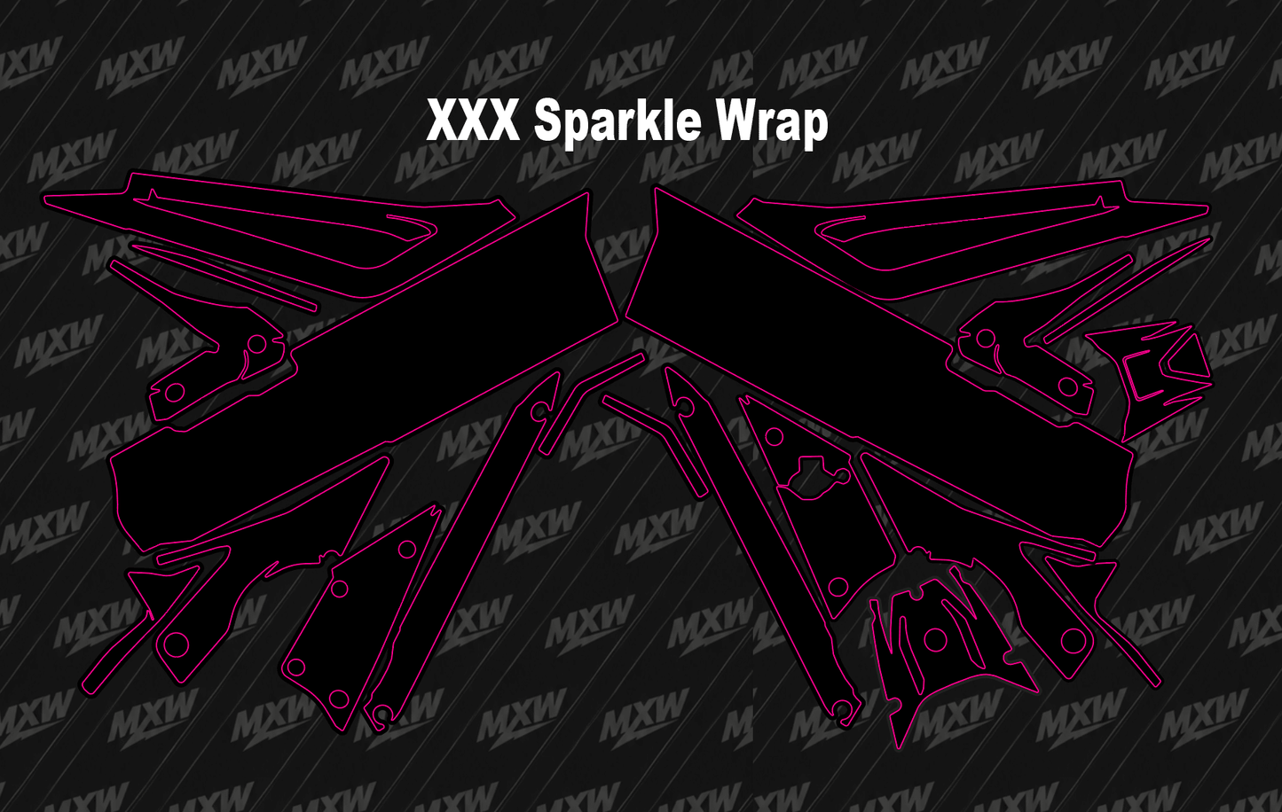 Talaria XXX Sparkle Wrap Kit - MXwraps