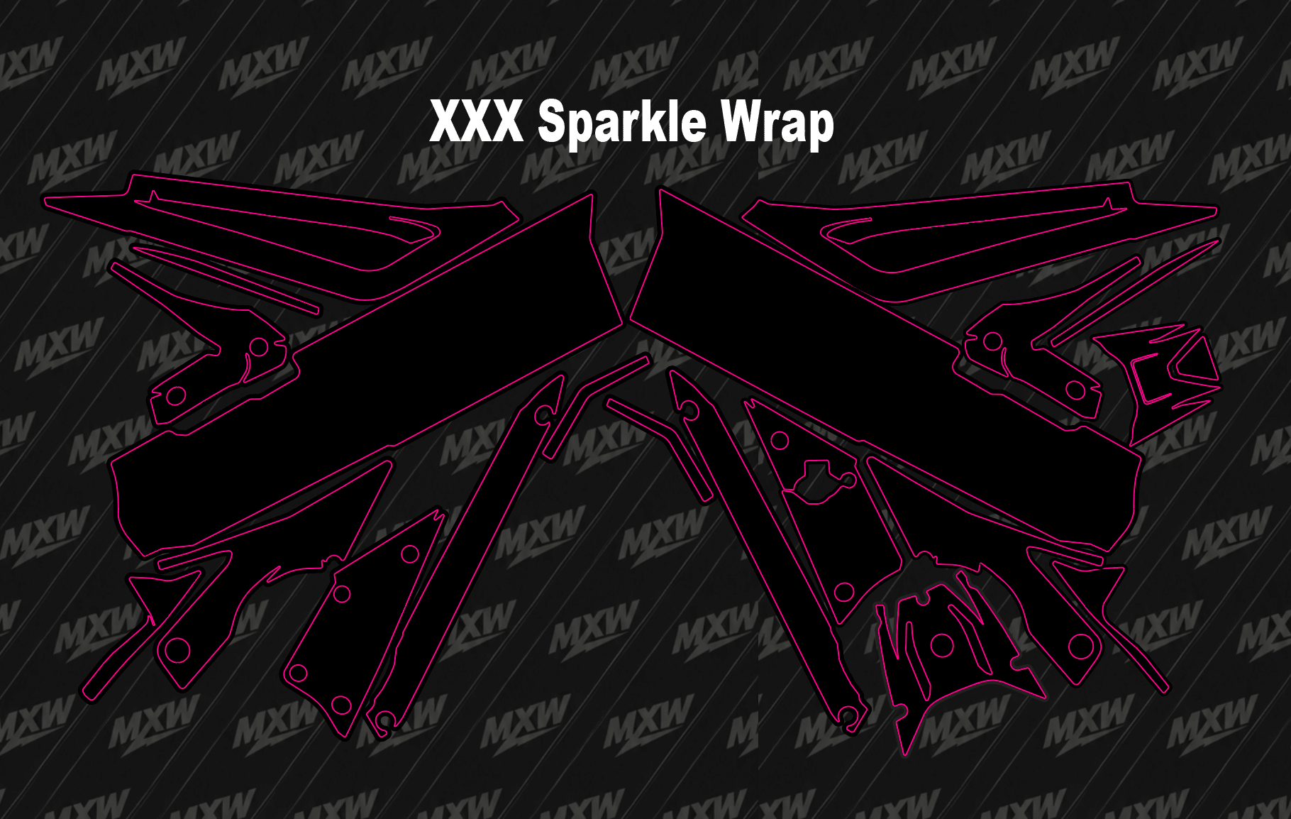 Talaria XXX Sparkle Wrap Kit - MXwraps
