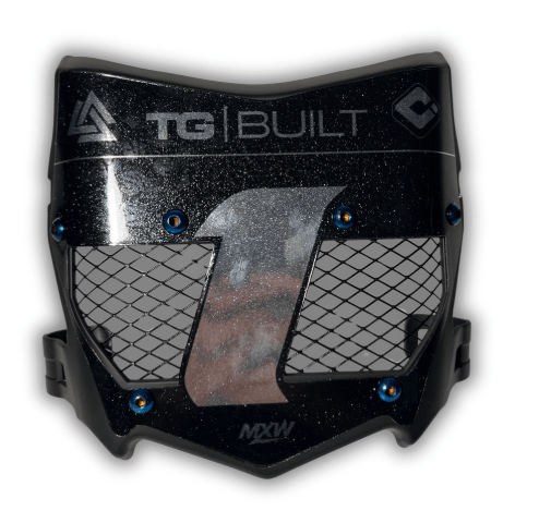 OG Matte Titanium Vented Plate - MXwraps
