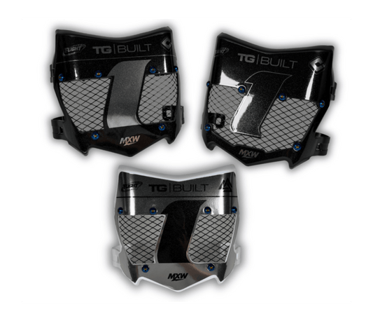 OG Style Titanium Vented Plates - MXwraps