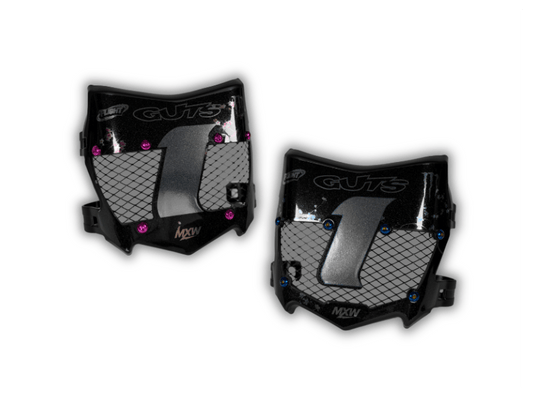 *Blossom Series* Titanium Vented Plate - MXwraps