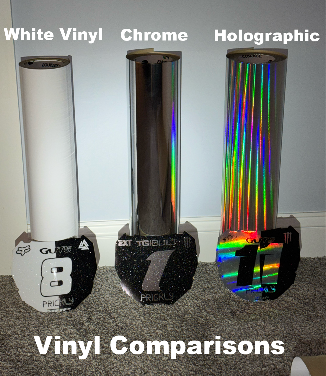 DNM Ebike Fork Guard Decals