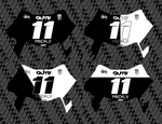 Ultra Bee Front Plate Decal