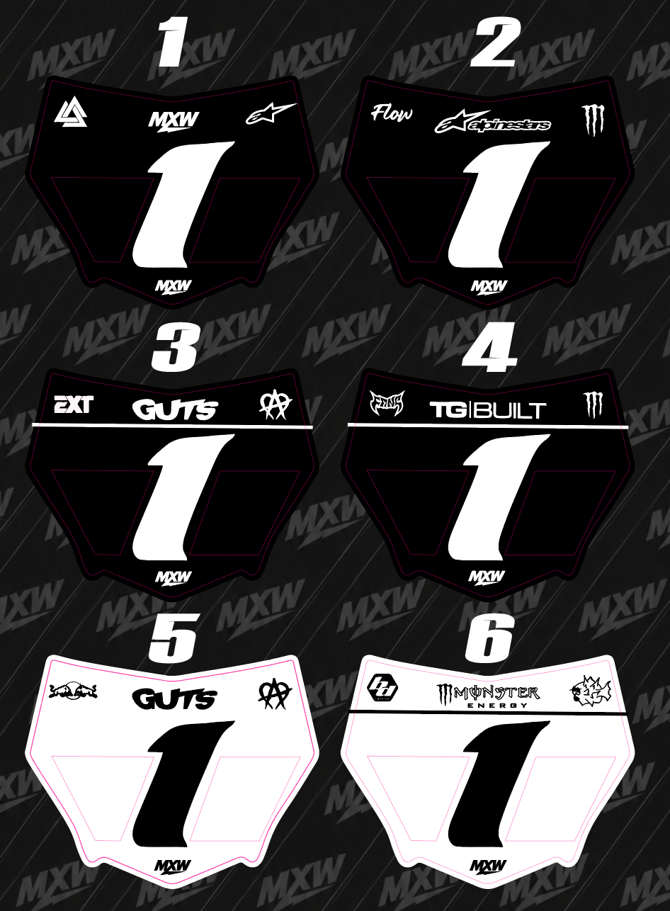 Vented Motocutz Plate - MXwraps