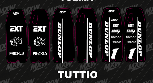 Tuttio Fork Guard Decals - MXwraps