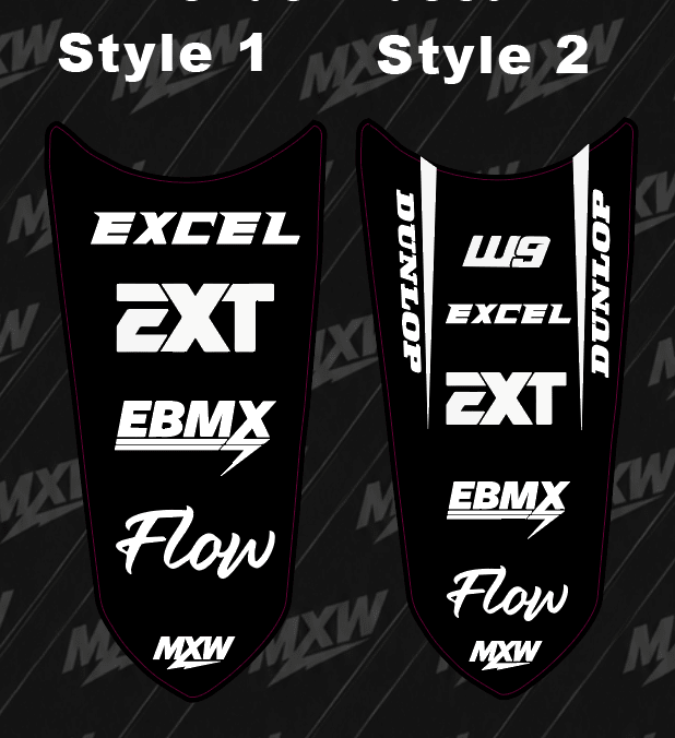 Soleil Supplies Rear Fender Decal - MXwraps