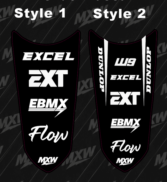 Soleil Supplies Rear Fender Decal - MXwraps