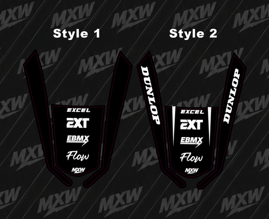 Yozma Rear Fender Decal - MXwraps