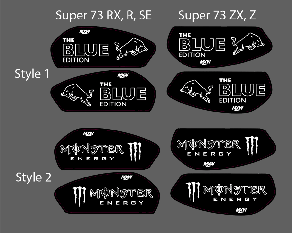 Energy Edition Super73 Battery Decals - MXwraps