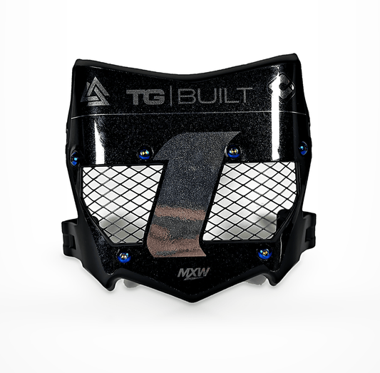 OG Matte Titanium Vented Plate - MXwraps