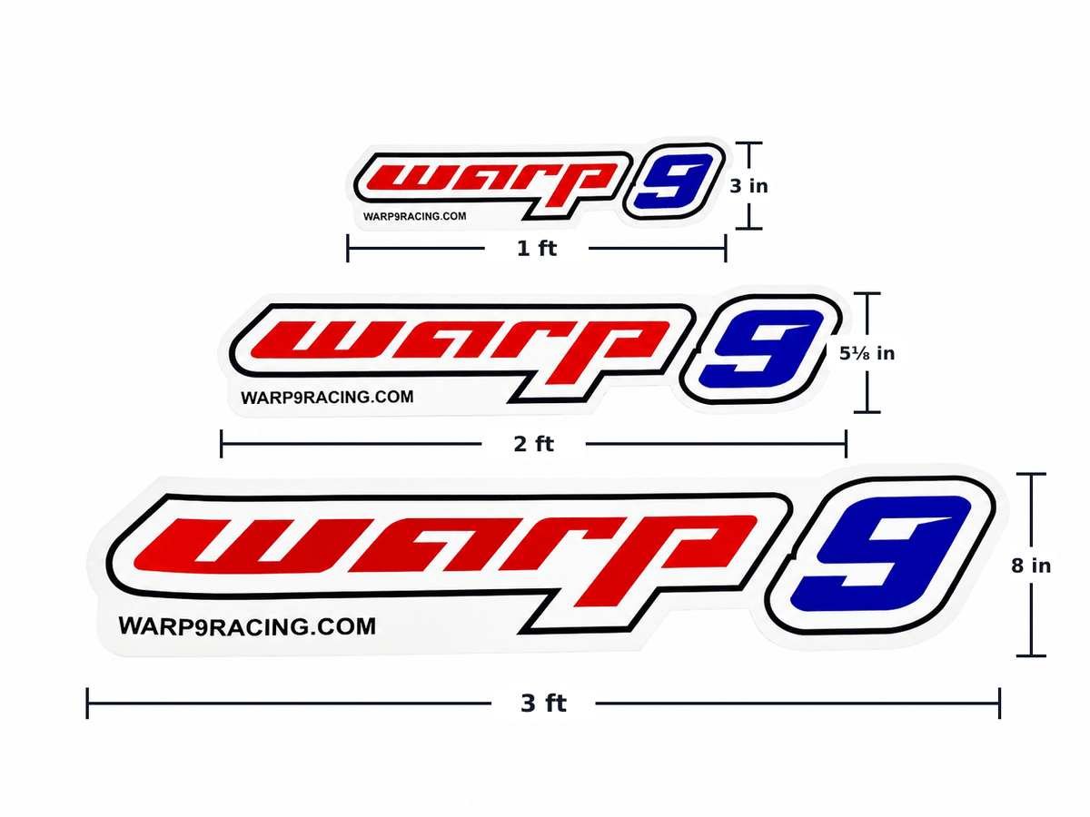 Warp 9 Decals - MXwraps
