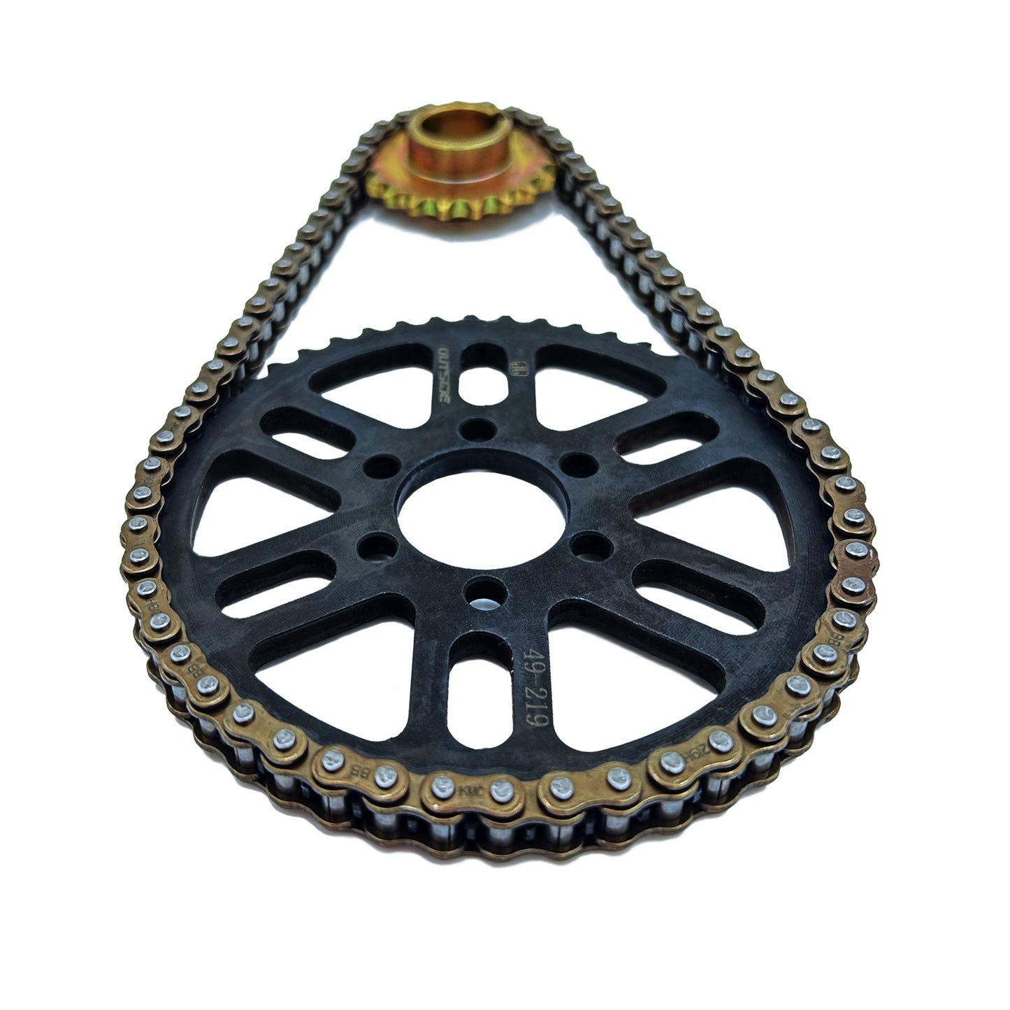 Primary Belt to Economy Chain Conversion Kit | 219 | KMC Non-Sealed | Surron LBX - MXwraps