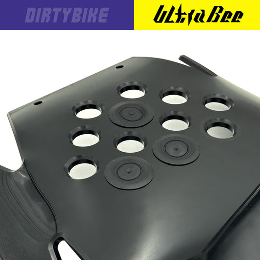 Hard Enduro Skid Plate Mud Plugs | Surron Ultra Bee - MXwraps