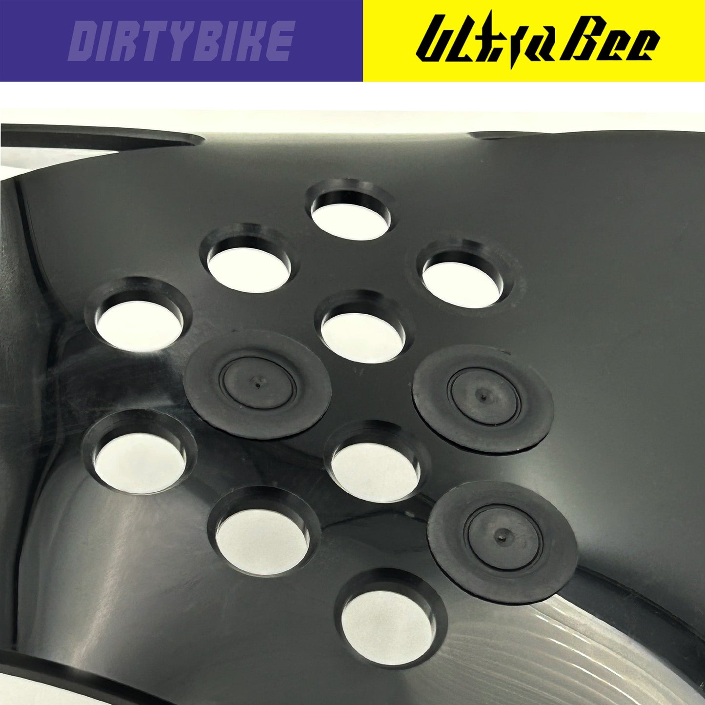 Hard Enduro Skid Plate Mud Plugs | Surron Ultra Bee - MXwraps