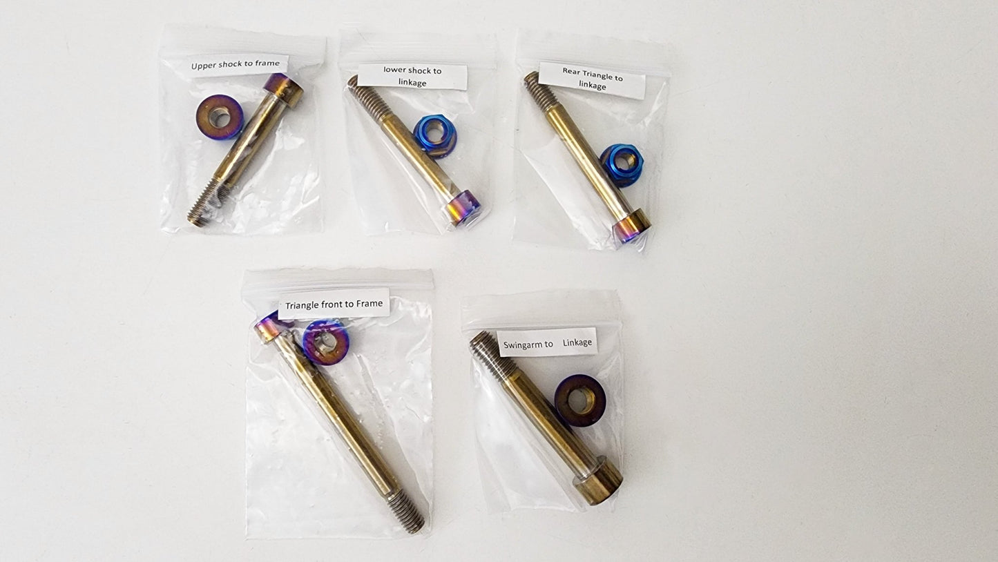 Warp 9 Talaria Titanium Bolt Linkage Kit - MXwraps