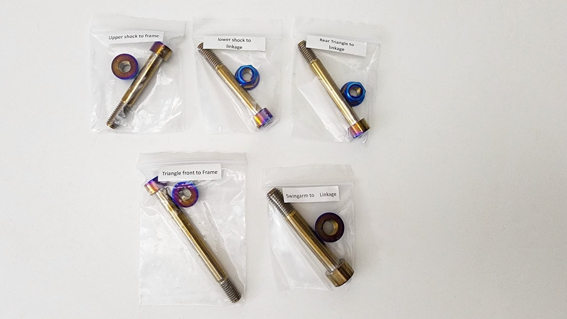 Warp 9 Talaria Titanium Bolt Linkage Kit - MXwraps