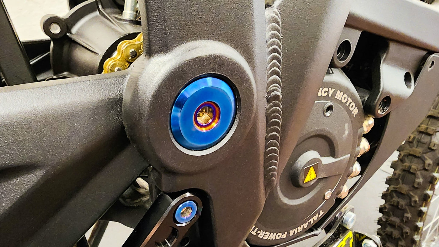 Warp 9 Talaria Sting Titanium Swing Arm Bolts - MXwraps