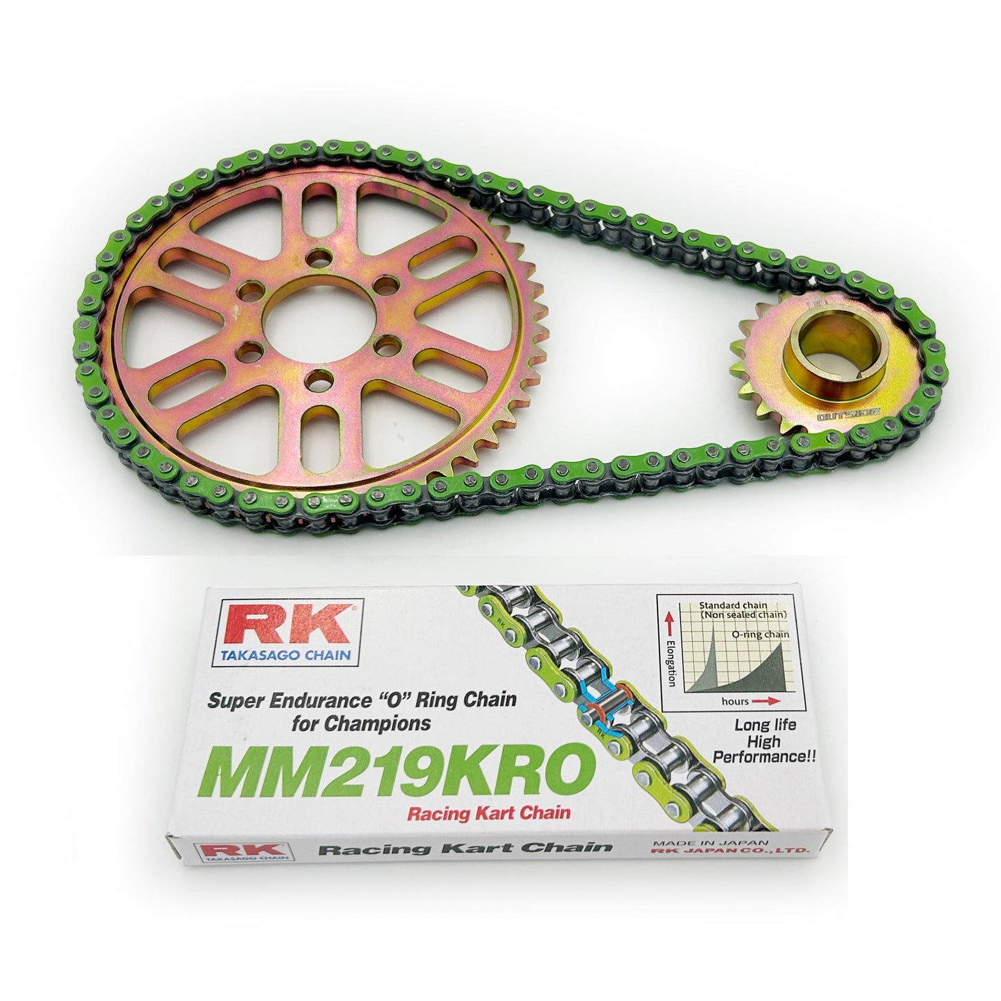 219 RK Sealed O-Ring | Primary Belt to Chain Conversion Kit | E Ride Pro SR