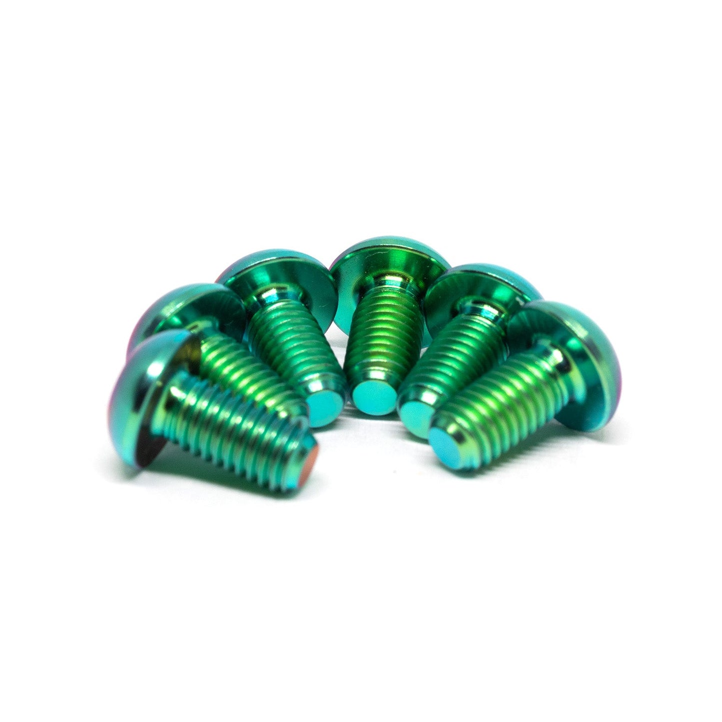 Titanium Front Rotor Bolts 6-Pack [M5x10mm] - MXwraps